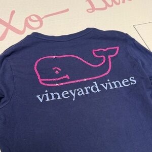 Vineyard Vines Girls Long Sleeve Tee Size S (8-10)
